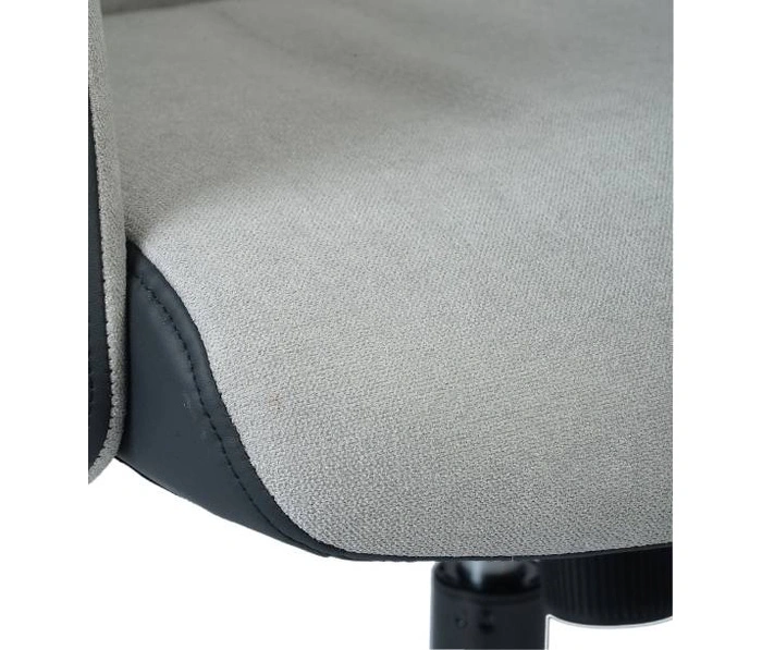 Kingstyle Livro Fabric / PU Black, светло-серый