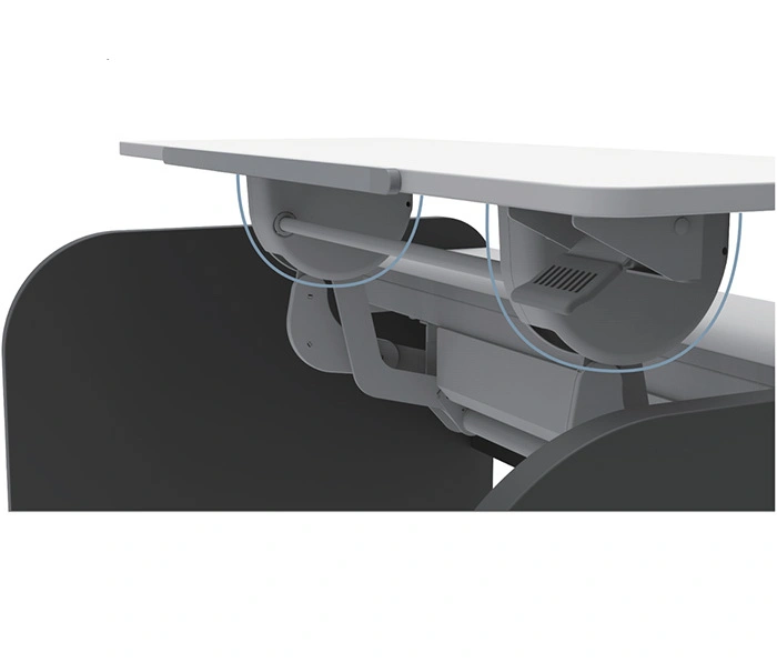 Детская парта-трансформер COMF-PRO Elephant Desk, серый