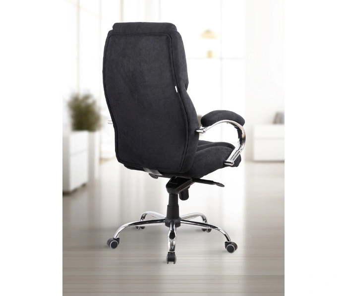 Kingstyle Tonpo Fabric Chrome, черный