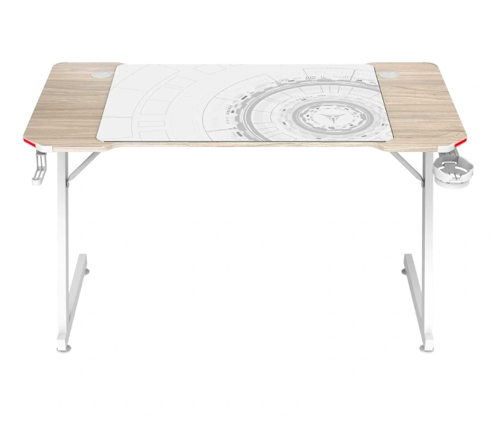 Геймерский стол ZONE 51 Trine 120 RGB Wood/White