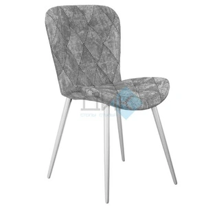 DikLine 303 White (микровелюр M), M13 светло-серый