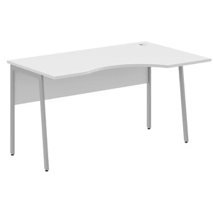 Стол письменный Imago Plus СА-1P(R) Gray Белый/Алюминий 