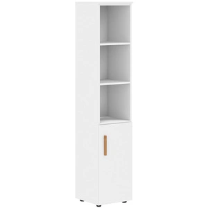 Шкаф узкий Forta FHC 40.5 (L/R), белый
