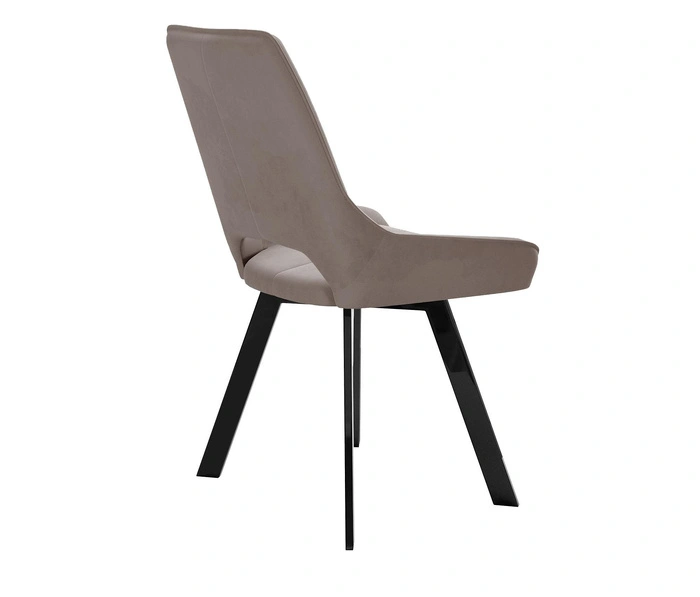 DikLine 268 Black (микровелюр Z), Z48 капучино
