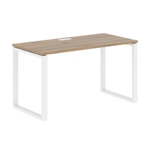 Стол прямой EQST 1367 White, Дуб Денвер светлый