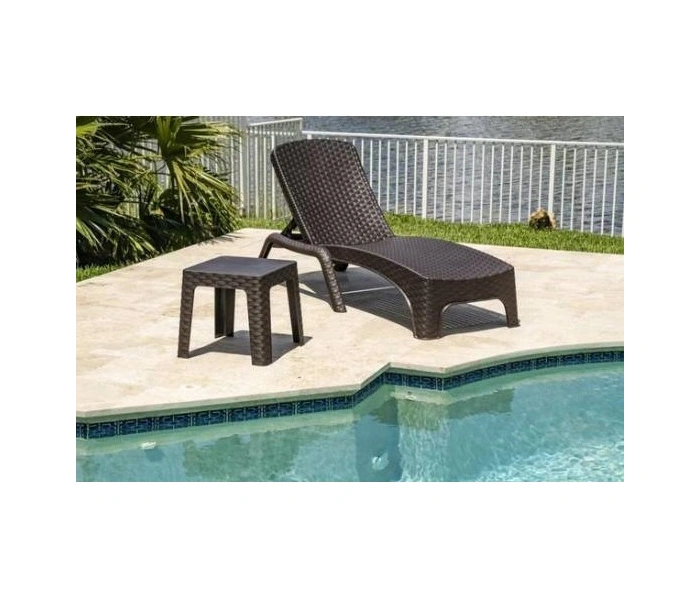 Шезлонг Keter Roma sun lounger, коричневый