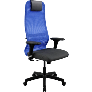 Metta ErgoLife SU-B-8 PL/2D, черный/синий