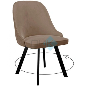 DikLine 266 Black (микровелюр К), K4 капучино
