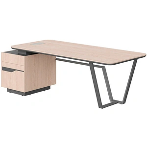 Стол руководителя Line СФ-571102.1 Grey, дуб светлый