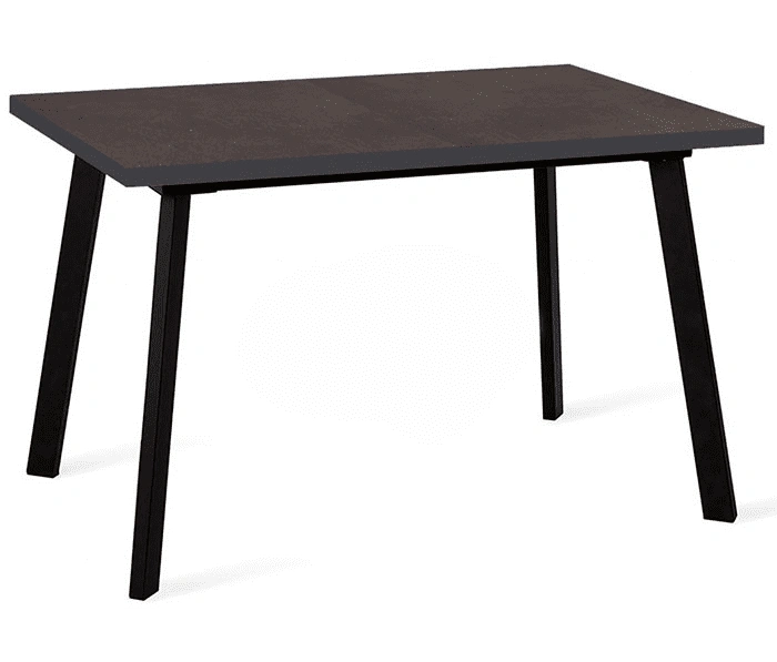 Стол обеденный DikLine HB120 Black (хромикс ), бронза