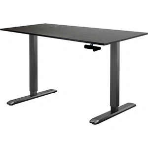 Механический подъемный стол Kingstyle Manual N02-22R Black, дуб мореный