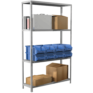 Стеллаж металлический BRABIX MS Plus-185/50-4