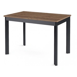 Стол обеденный Dikline L110  Black, дуб галифакс