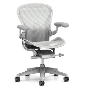 Herman Miller Aeron С Mineral, серый