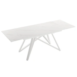 Стол обеденный Lepremo AV 2104 White, керамика матовая Snow White