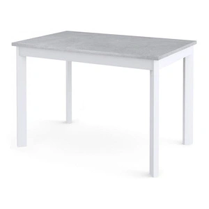 Стол обеденный DikLine L110 White, бетон