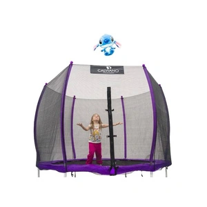 Батут Calviano 252 см - 8ft OUTSIDE master purple