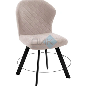 DikLine 339 Black (микровелюр B), B03 BEIGE