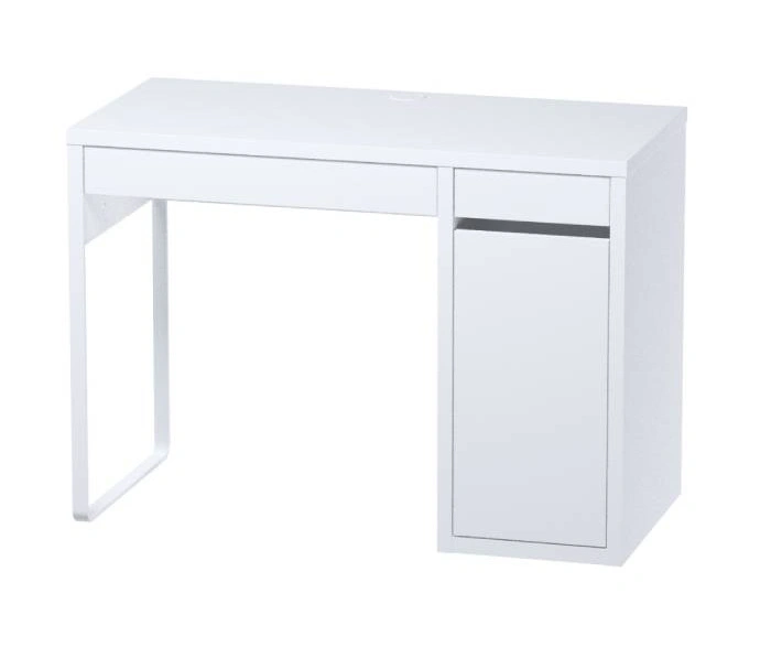 Стол письменный Компи 105  (IKEA MICKE), белый