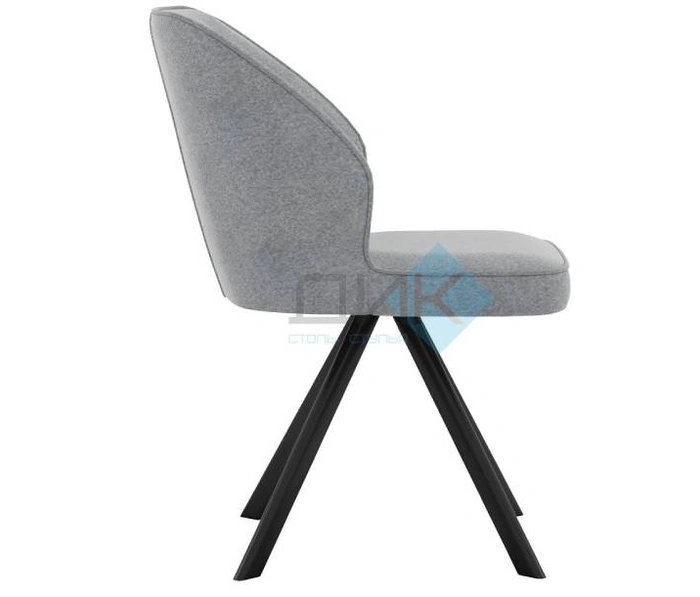DikLine 233 Black (букле), серый