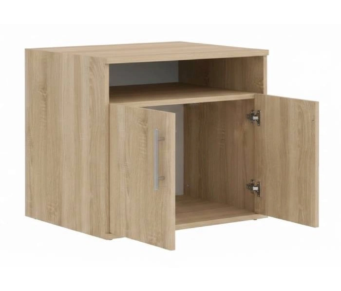 Тумба для оргтехники KingStyle Basic KSL-1, Дуб Сонома