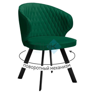 DikLine 249 Black (микровелюр К), изумруд