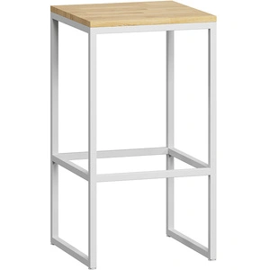 LoftyHome Бервин White (барный), дуб натуральный