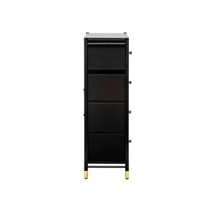 Комод Leset Хайди Black ( 9 ящиков)