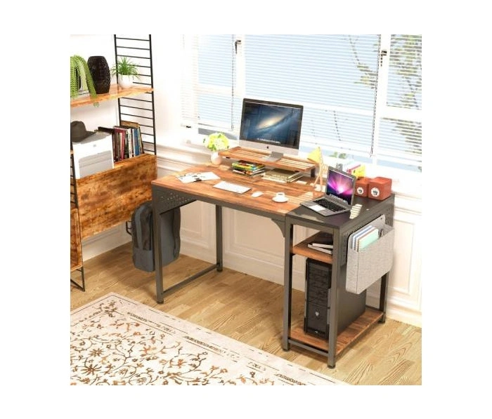 Стол компьютерный Eureka ZX-SS120B-RBB, коричневый