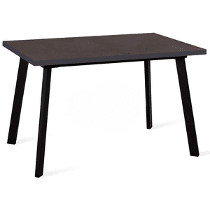 Стол обеденный DikLine HB120 Black (хромикс ), бронза
