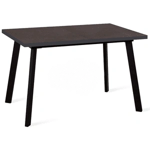 Стол обеденный DikLine HB120 Black (хромикс ), бронза