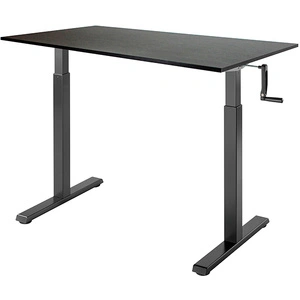Механический подъемный стол Kingstyle Manual N06-22D Black, дуб мореный