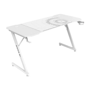 Геймерский стол ZONE 51 TRINE 140 White, белый