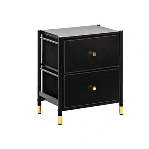 Комод Leset Хайди Black ( 2 ящика)