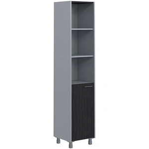 Шкаф узкий Offix New OHC 45.5, легно темный