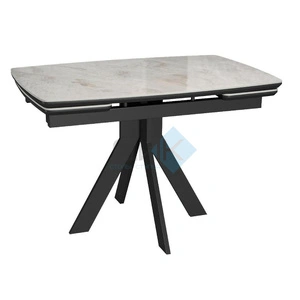 Стол обеденный DikLine DKU120 Black, серый