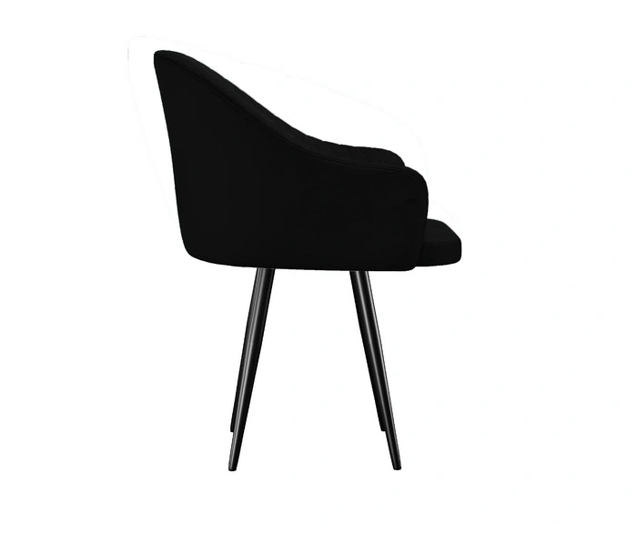 DikLine 439 Black (микровелюр K), черный