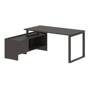 Стол с тумбой EQCT 17814 Mokko, мокко