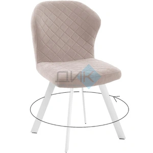 DikLine 339 White (микровелюр B), B03 BEIGE
