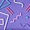 Рисунок Sticks 08 фиолетовый
