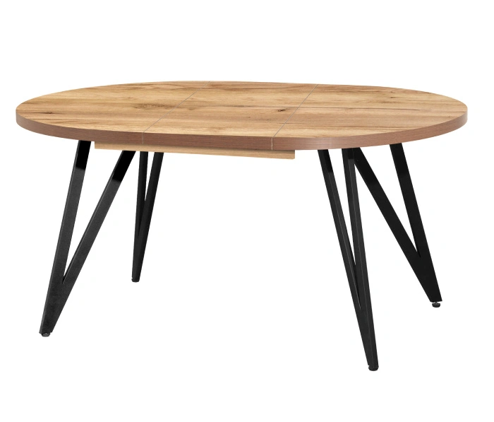 Стол обеденный Millwood Женева (Л) (круглый), золотой craft