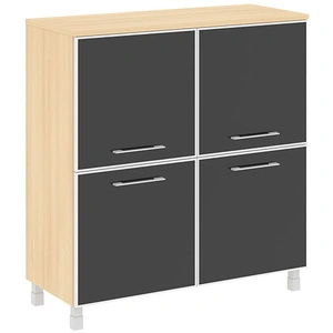 Шкаф RIVA LT-SD 1.2 Black, акация лорка