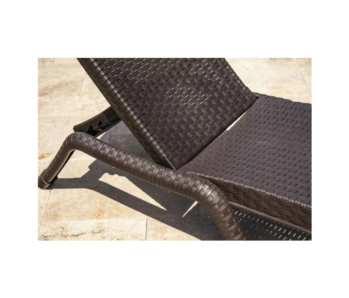 Шезлонг Keter Roma sun lounger, коричневый