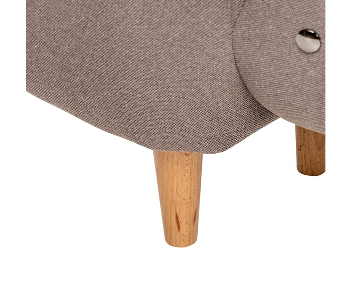 Пуф Leset Rhino, коричневый