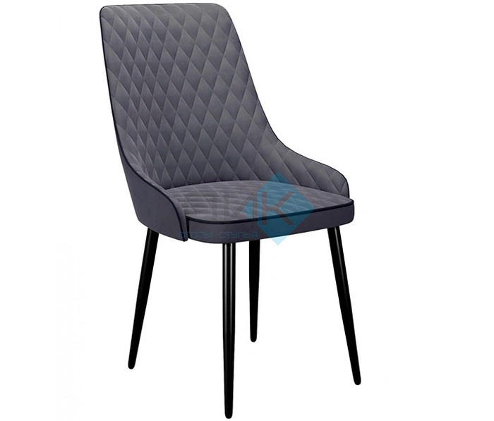 DikLine 305 Black (велюр В), В28 антрацит