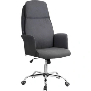 Kingstyle Harbor Fabric / PU Chrome, темно-серый