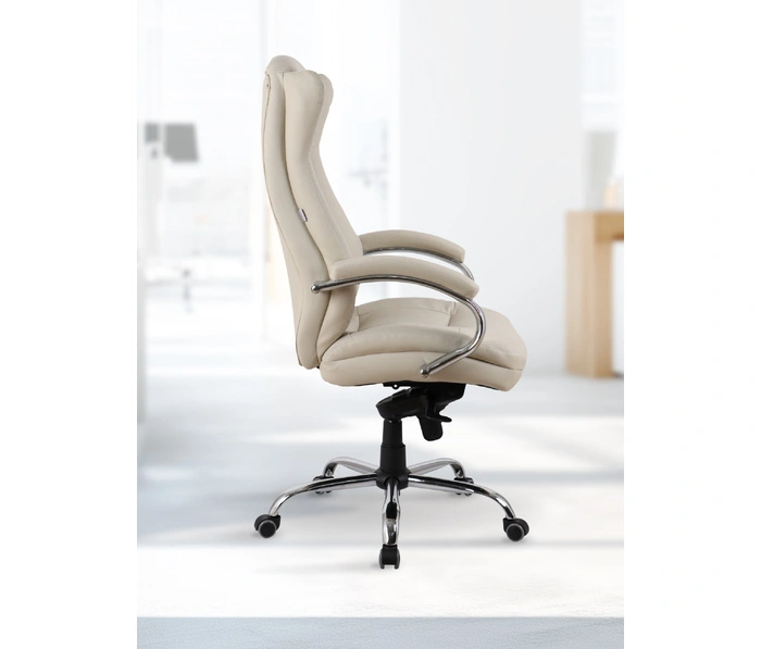 Kingstyle Hildi PU Chrome, кремовый