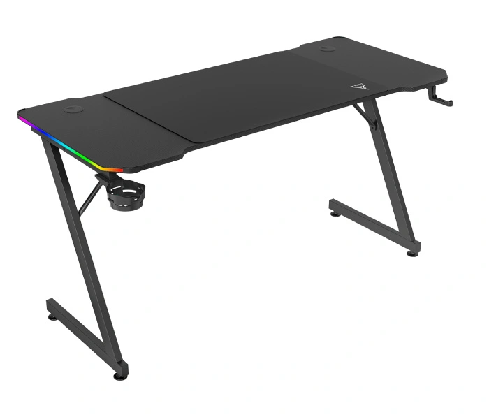 Геймерский стол Zone 51 Trine 140 RGB, черный