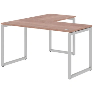 Стол угловой Xten-Q XQCT 1415 Silver (R), дуб сонома