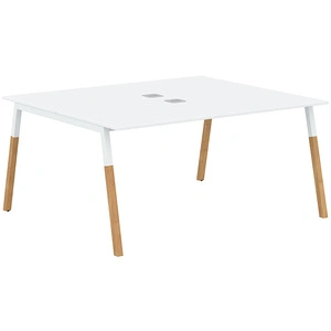 Двухместная рабочая станция Forta FWST 1513 White, белый